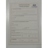 Manual De Garantia E Revisões Hyundai Azera i30 ix35 Novo