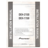 Manual De Instalação Pioneer Deh 2150 E Deh 1150