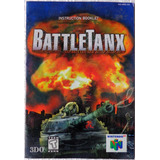 Manual De Instruções Battletanx 64 Nintendo 64 Americano
