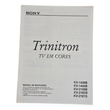 Manual De Instruções Da Tv Sony Kv1439 1440 2159 2160 2161s