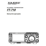 Manual De Instruções Radioamador Yaesu Ft 710 Em Portugues