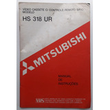 Manual De Instruções Vídeo Cassete Mitsubishi