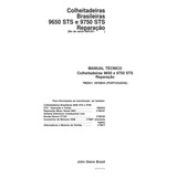 Manual De Reparação 9650 Sts E 9750 Sts Jonh Deere Impresso