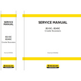 Manual De Serviço Escavadeira Hidraulica New Holland E215c