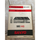 Manual De Serviço Sanyo Video Cassete