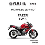 Manual De Serviços Yamaha Fz15 2023