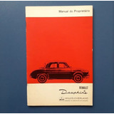 Manual Do Dauphine 1964