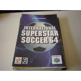 Manual Do Jogo International Superstar Soccer - Original N64