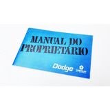 Manual Do Proprietario Dodge Dart Charger