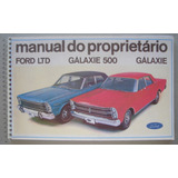 Manual Do Proprietário Ford Galaxie 1970