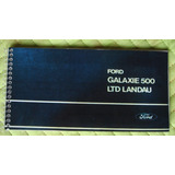 Manual Do Proprietário Ford Galaxie 1975