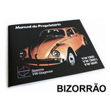 Manual Do Proprietário Fusca 1975 Bizorrão Brinde