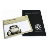 Manual Do Proprietario Fusca Alemão 1200 1300 Capa Vw