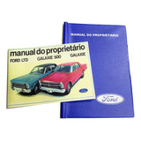 Manual Do Proprietario Galaxie 500 Ltd 1970 Capa Brinde