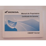 Manual Do Proprietario Honda