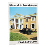 Manual Do Proprietario Itamaraty 1967 + Brinde