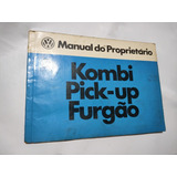 Manual Do Proprietario Kombi