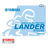 Manual Do Proprietário Lander Xtz 250