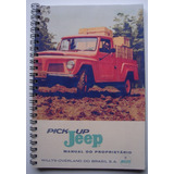 Manual Do Proprietario Pick