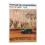 Manual Do Proprietario Pickup