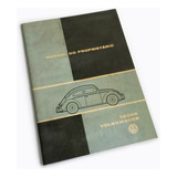 Manual Do Proprietário Vw Fusca 1966