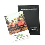 Manual Do Proprietario Willys Pickup Jeep 1964 + Capa 