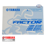 Manual Do Proprietário Ybr 125 Factor 2014 Original Yamaha