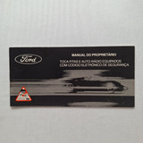 Manual Do Rádio Ford Toca Fitas Original