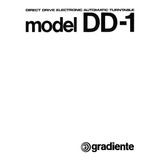 Manual E Esquema Em Pdf Toca Discos Gradiente Model Dd 1