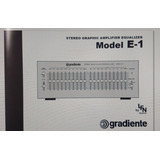 Manual Esquema Elétrico Gradiente Equalizador E 1