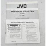 Manual Instruções Jvc Av t2977