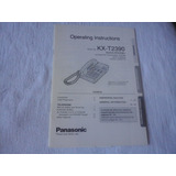 Manual Instruções Panasonic Kx t2390 Easa Phone