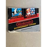 Manual Jogo Duck Hunt Mario Bros Nintendo