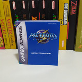 Manual Metroid Fusion game Boy Advance 