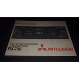 Manual Mitsubishi Rx 736