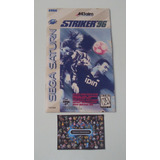 Manual Original Americano Striker 96 Sega Saturn