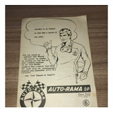 Manual Original Do Autorama Da Estrela Super Pista Anos 60