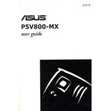 Manual Original Placa Mae Asus P5v800