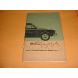 Manual Original Renault Dauphine