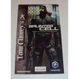 Manual Original Splinter Cell - Game Cube