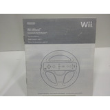 Manual Para Volante Wii Nintendo Original