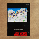 Manual Pilotwings Super Nintendo Snes Original