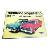 Manual Proprietario Galaxie 500 Ltd 1970 Brinde