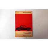 Manual Proprietario Renault Dauphine