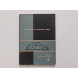 Manual Proprietário Volkswagen Fusca 1200