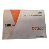 Manual Proprietario Yamaha Dt 200