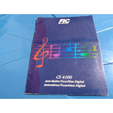 Manual Rádio Fic Cs 4100 Auto