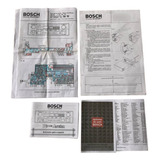 Manual Rádio Toca fitas Bosch Rio