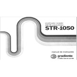 Manual Rec Gradiente Str 1050