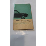 Manual Renault Dauphine Original